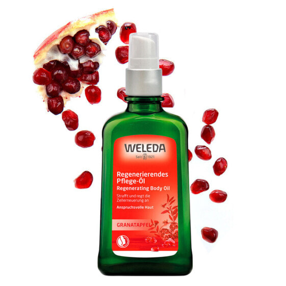 Weleda Pomegranate Regenerating Body Oil Восстанавливающее масло для тела с гранатом 100 мл