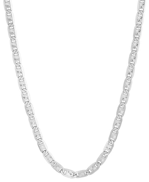 Valentina Link 22" Chain Necklace in Sterling Silver