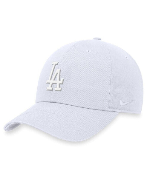 Men's White Los Angeles Dodgers Club Adjustable Hat