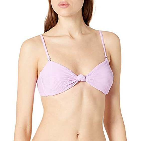 Billabong 281692 Women's Standard Bandeau Bikini Top, Lit Up Lilac Tanlines, S