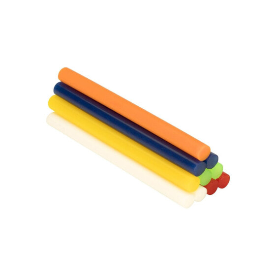 Hot melt glue  sticks Salki 431088 Multicolour Decoration Ø 8 x 95 mm 105 g (22 Units)