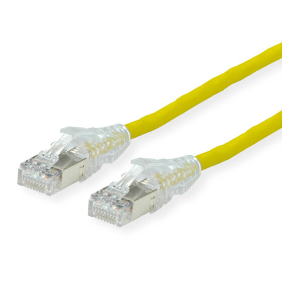 ROTRONIC-SECOMP KAT.6A H AMP v2 gelb 2m Dätwyler CU 7702 flex LS0H v2 - Cable - Network