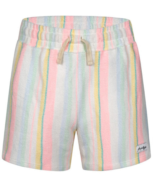 Big Girls Striped Beach Shorts