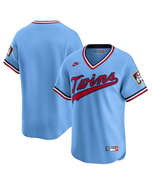 Men's Light Blue Minnesota Twins Cooperstown Collection Limited Jersey