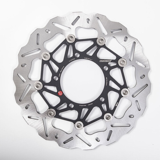 BRAKING WK076R front brake disc