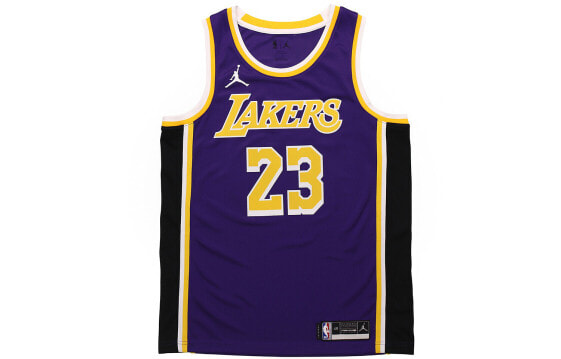 Майка баскетбольная Jordan NBA SW 23 Limited Edition Lakers James 23 Purple
