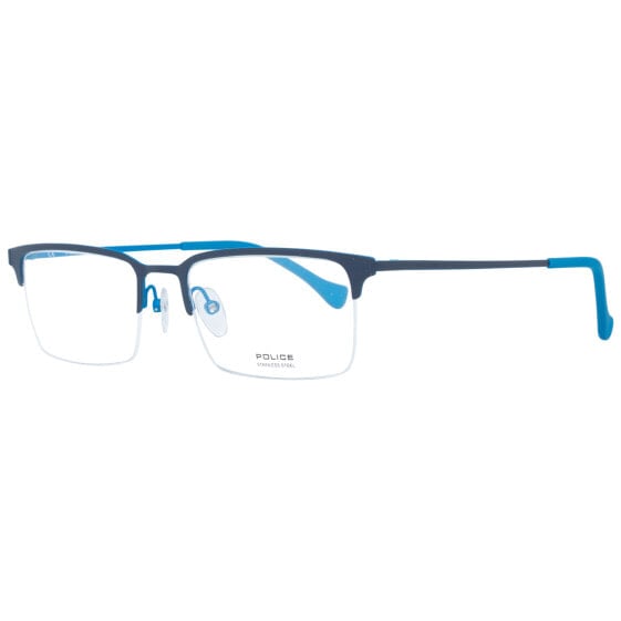 Police Brille VPL290 0KAB 55 Herren Blau