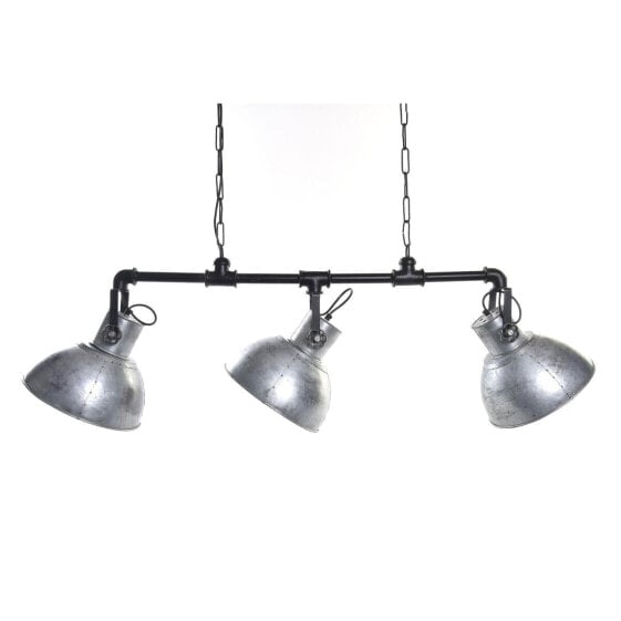 Ceiling Light DKD Home Decor 122 x 29 x 42 cm Silver Black Metal 50 W