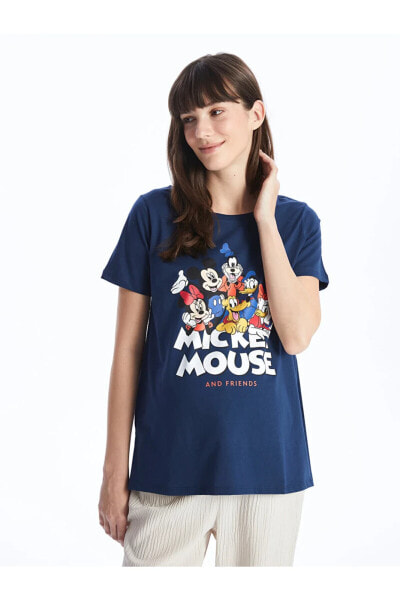 Футболка LC WAIKIKI Mickey and Friends Printed Maternity Tee