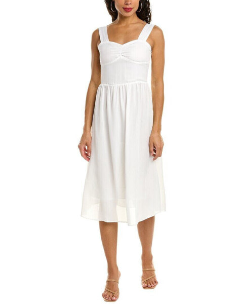 Moonsea Ruched Midi Dress Women's