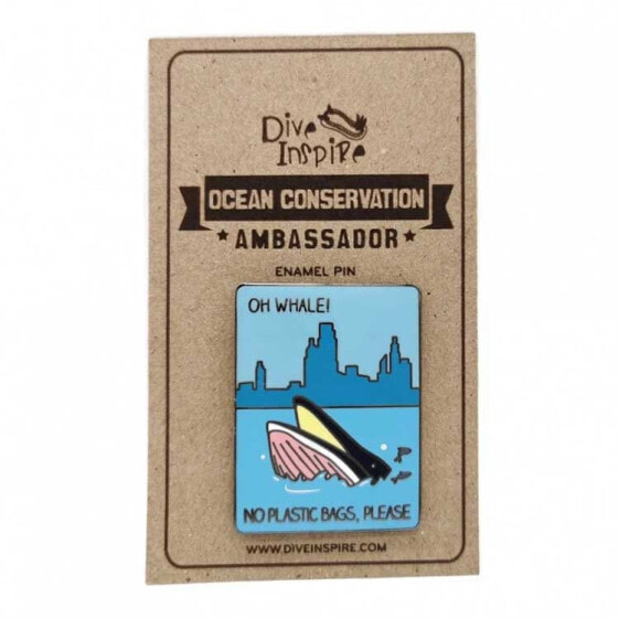 SCUBA GIFTS Bryde´s Whale pin