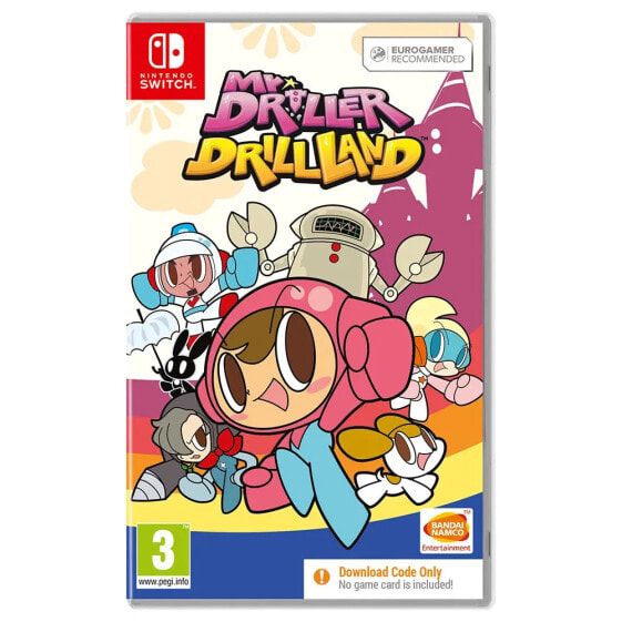 NINTENDO GAMES Switch Mr. Driller Drillland Code In Box