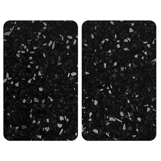 Herdabdeckplatten Terrazzo (2er-Set)