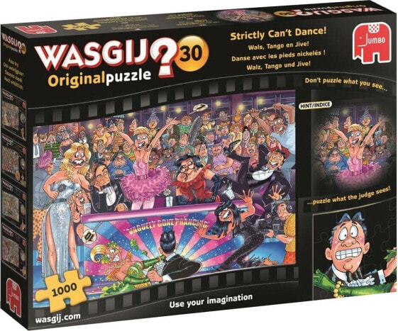 Jumbo Puzzle 1000 Wasgij Nie potraficie tańczyć! G3