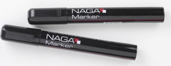 NAGA MARKERY KREDOWE 2X3 NAGA 10 MM 2 SZT., CZARNY