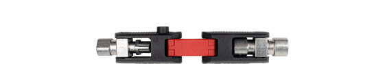 Wiha Universal key with double joint - Fiberglass - Plastic - Zinc - Black - Red - 105 g