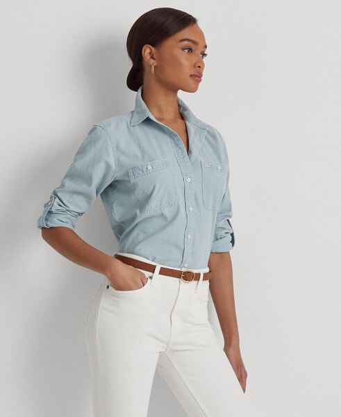 Cotton Chambray Shirt