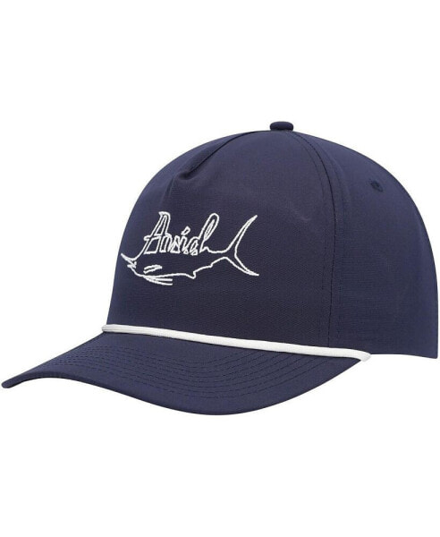 Men's Navy Spindle AVIDry Snapback Hat