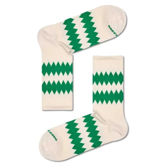 HS BY HAPPY SOCKS Zigzag 3/4 crew socks