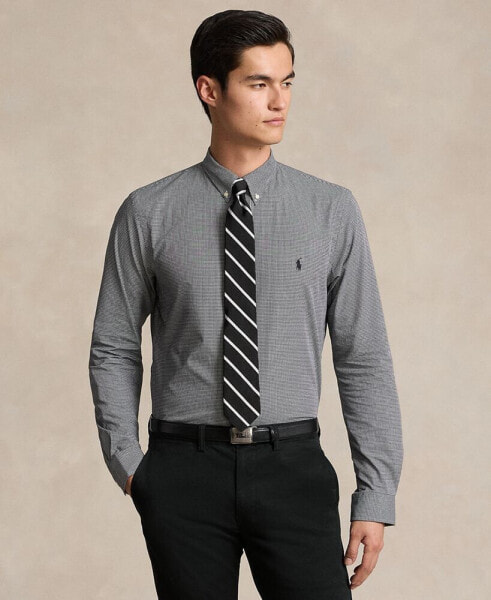 Men's Slim-Fit Stretch Poplin Shirt