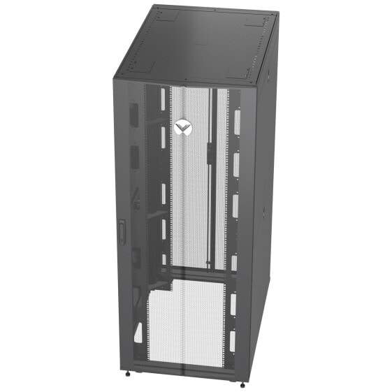 Vertiv VR3150 - Freestanding rack - 42U - 1361 kg - Key lock - Adjustable feet - Cable management