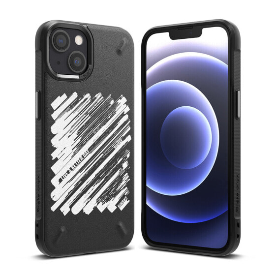 Чехол для смартфона Ringke iPhone 13 mini Onyx Design Paint черный