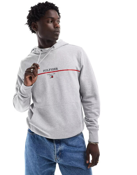 Tommy Hilfiger Terry Hoody in Grey