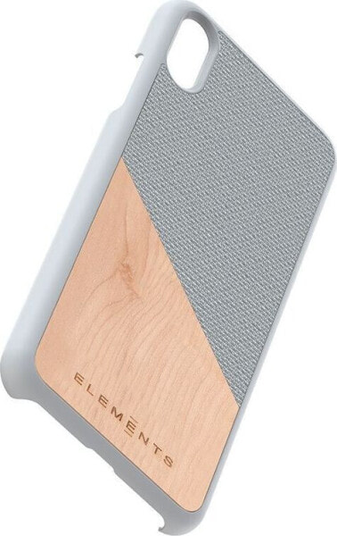 Nordic Elements Nordic Elements Original Hel - Etui Iphone Xs Max Z Prawdziwym Drewnem Klonowym (light Grey)