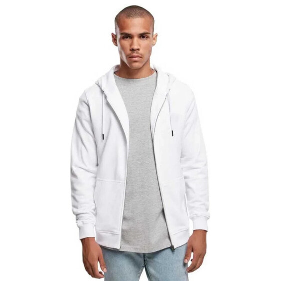 URBAN CLASSICS Basic Terry full zip sweatshirt