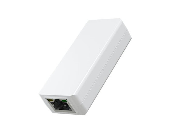 MicroConnect MC-POEADAPTER-USB-C - Fast Ethernet - IEEE 802.3at - Cat5 - White - Plastic - 100 m