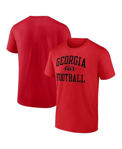 Men's Red Georgia Bulldogs First Sprint T-shirt