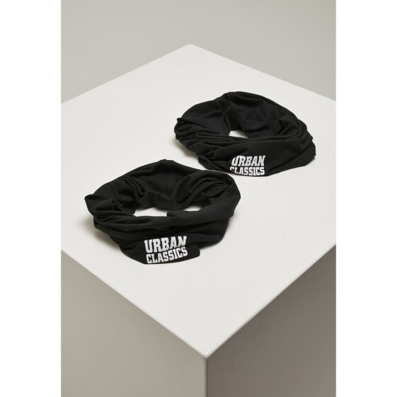 URBAN CLASSICS Set Of 2 Scarves Logo Tube