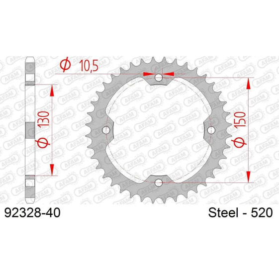 AFAM 92328 Rear Sprocket