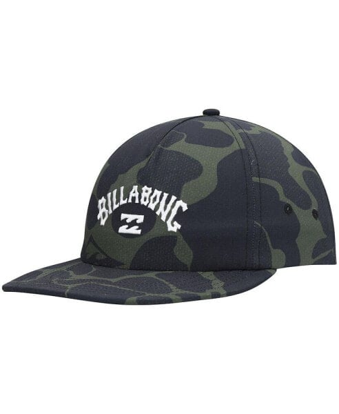 Men's Camo Arch Team Print Adjustable Hat