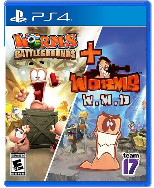 Игра для PlayStation 4 U & I Entertainment Worms Battleground & Worms WMD