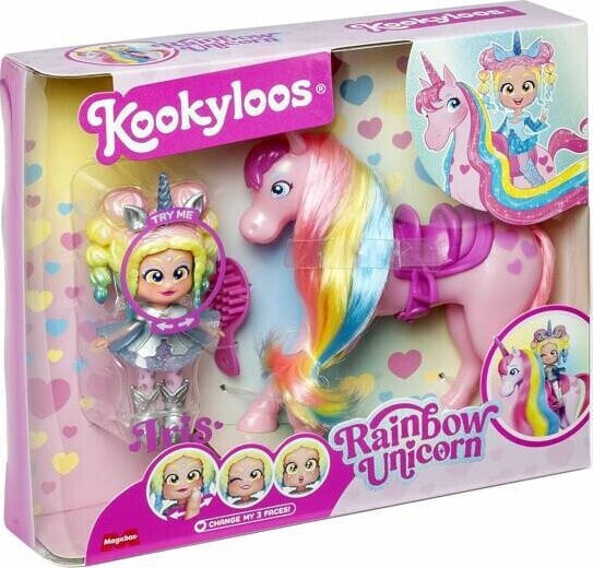 Figurka Magic Box KOOKYLOOS Rainbow Unicorn, figurki