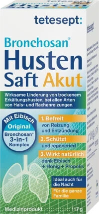 Bronchosan Husten Saft Akut, 117 g