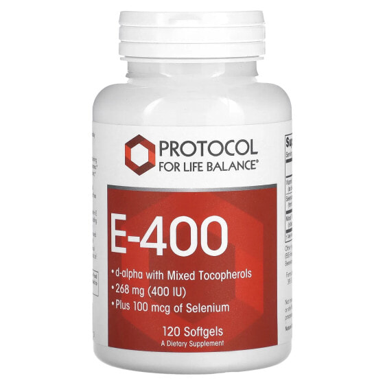 E-400, 268 mg (400 IU), 120 Softgels