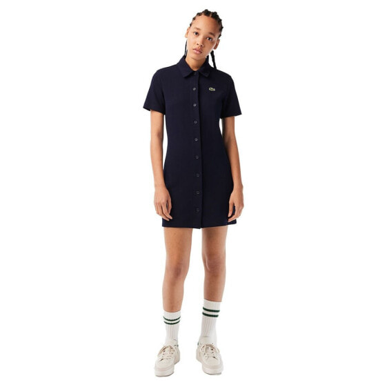 Платье Lacoste EF6922 "Buttoned Polo Dress"