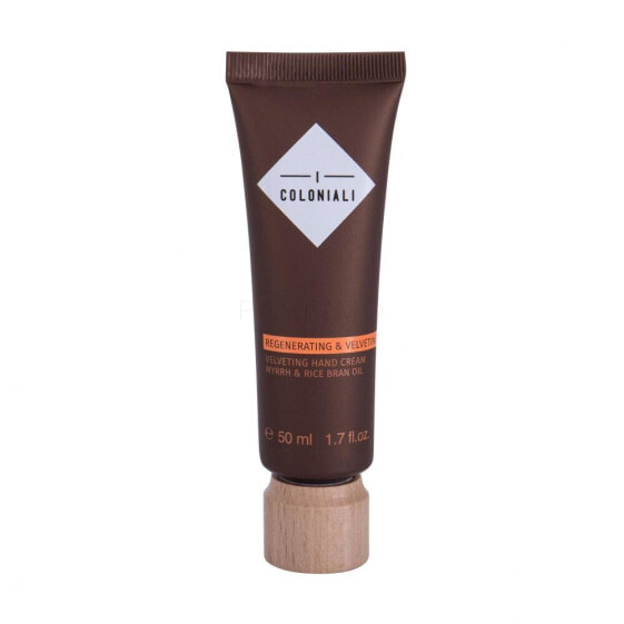 I Coloniali Myrrh & Rice Bran Oil Regenerating & Velveting Hand Cream 50 ml handcreme unisex