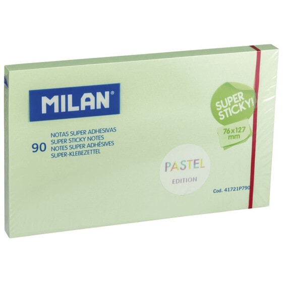 MILAN Pad 90 Super Adhesive Notes 76x127 mm