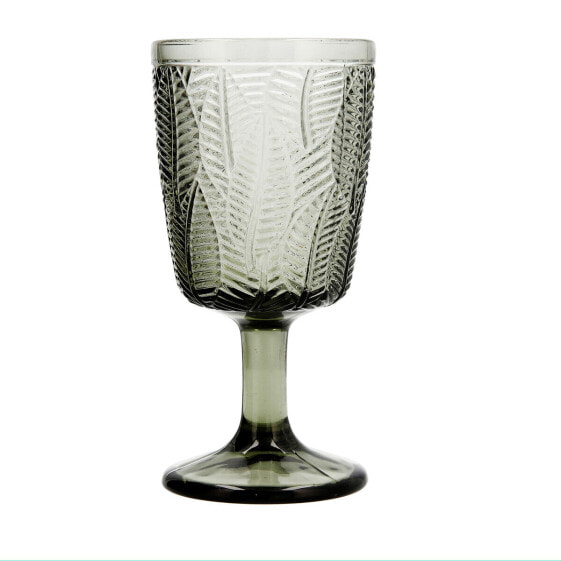 Set of cups Bidasoa Gio Grey Glass 330 ml 6 Units