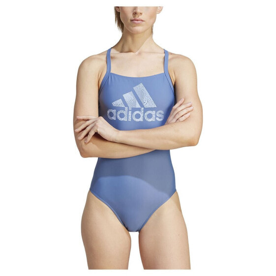 Купальник Adidas с большим логотипом