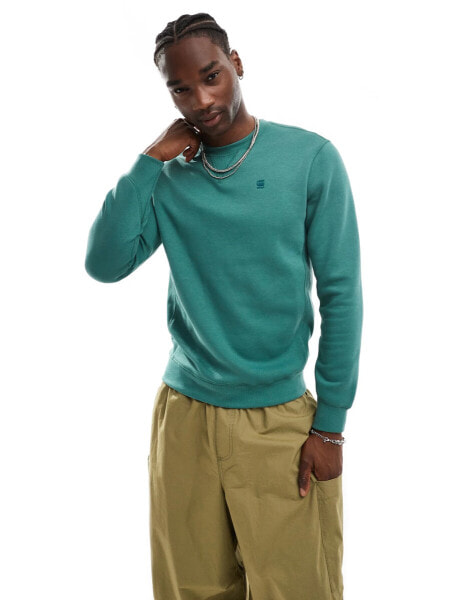 G-Star premium crewneck sweatshirt in green