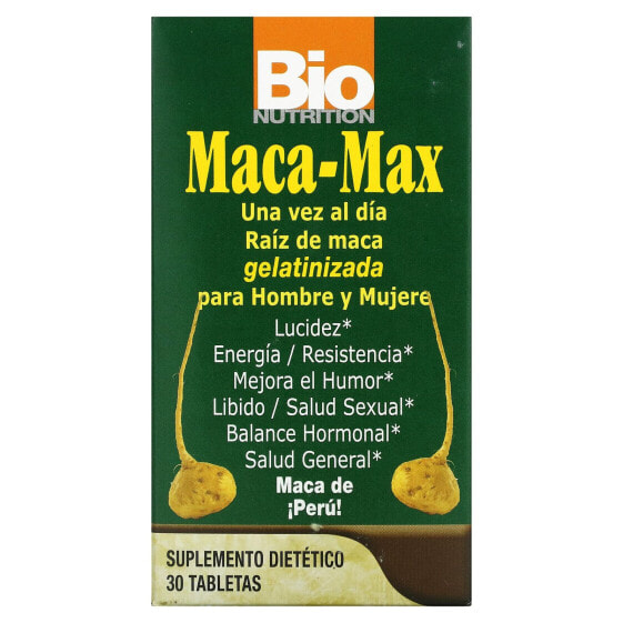 Maca-Max, For Men and Women, 30 Tablets
