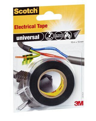 3M 4401BLA - 1 pc(s) - Black - PVC - 6000 V - 10 m - 15 mm