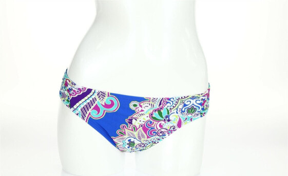 La Blanca Womens Swimwear Lost Coast Side Shirred Hipster Bikini Bottom Size 6