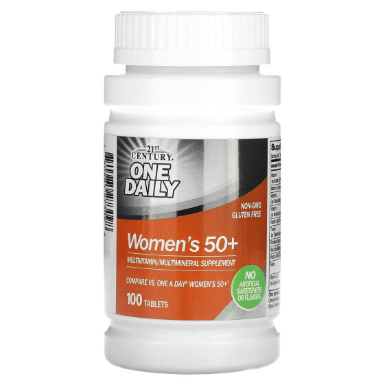 Ежедневный женский комплекс витаминов и минералов 50+ 21st Century