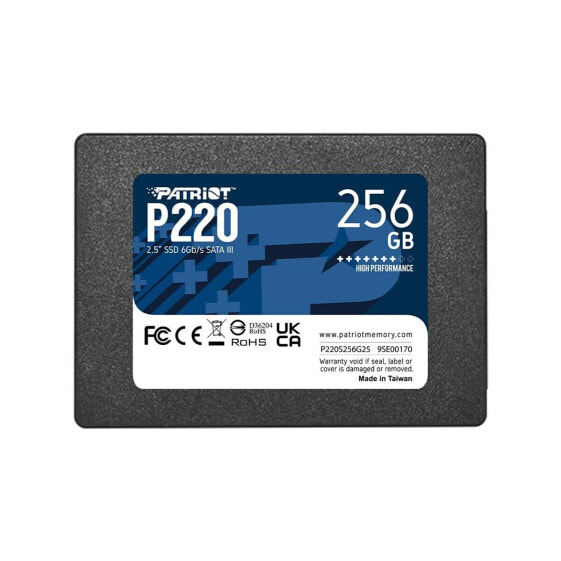 Жесткий диск Patriot Memory P220 256GB 256 Гб SSD