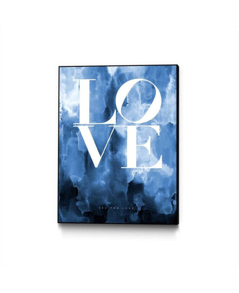 Mercedes Lopez Charro All for Love Art Block Framed 24" x 32"